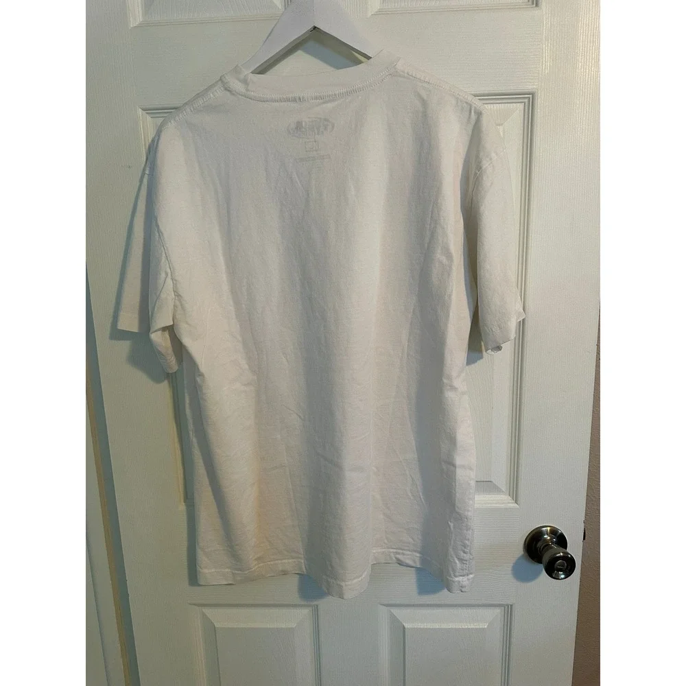 Mike Tyson 1986 Heavyweight Champion Judgment Day T-Shirt White Mens‎ Large - Picture 2 of 5